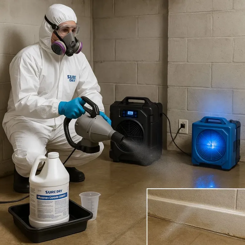 Sanitization and Odor Removal process in Sherwood, WI