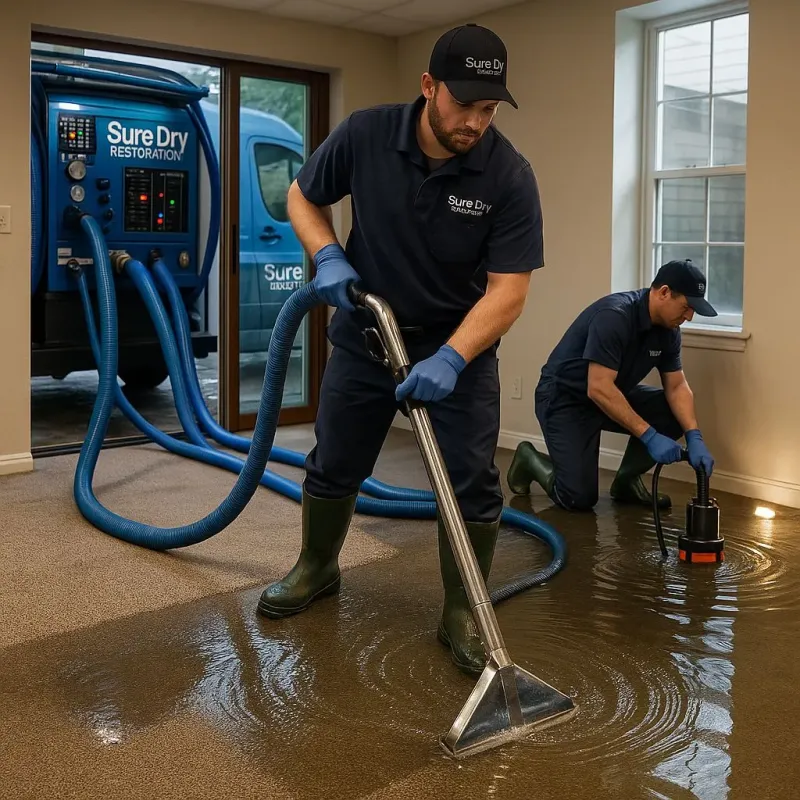 Water Extraction and Removal process in Sherwood, WI